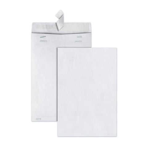 Catalog Mailers, Dupont Tyvek, #15, Squar Flap, Redi-strip Closure, 10 X 15, White, 100-box