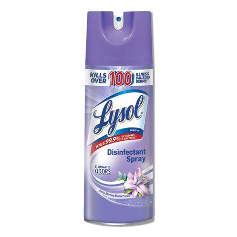 Disinfectant Spray, Early Morning Breeze, 12.5 Oz Aerosol Spray, 12-carton