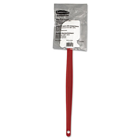 High-heat Cook's Scraper, 16 1-2", Red-white