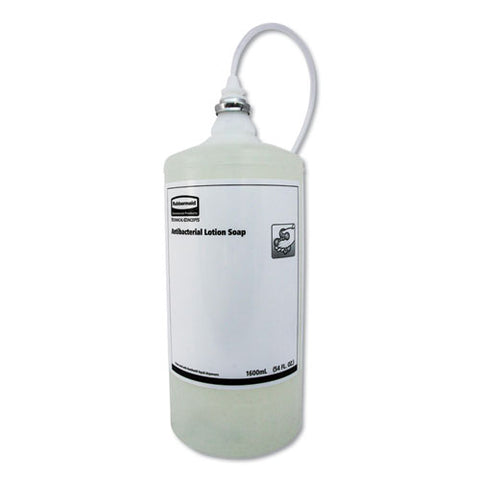 One Shot Antibacterial Enriched Lotion Soap Refill, Unscented, 1,600 Ml, 4-carton