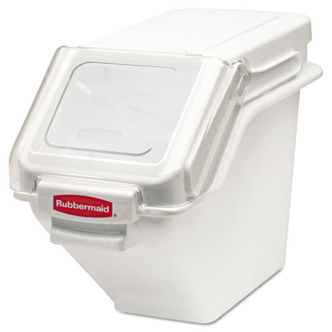 Prosave Shelf Ingredient Bins, 5.4 Gal, 11.5 X 23.5 X 16.88, White