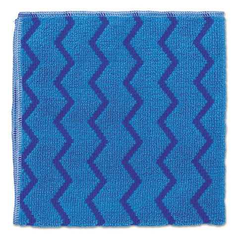 Hygen Microfiber Cleaning Cloths, 16 X 16, Blue, 12-carton