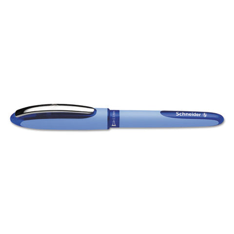 One Hybrid Stick Roller Ball Pen, 0.3 Mm, Blue Ink-barrel, 10-box