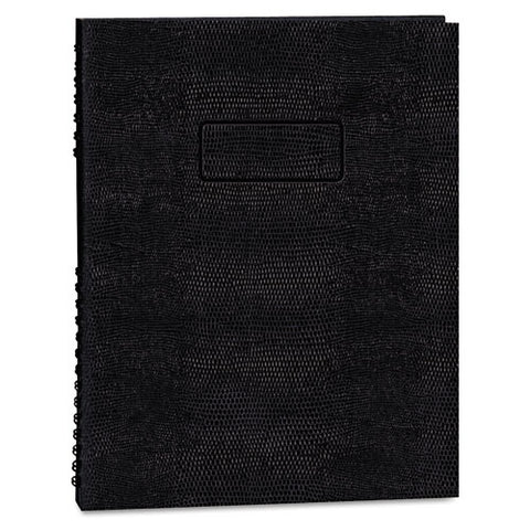 Ecologix Notepro Executive Notebook, Medium-college Rule, Black, 11 X 8.5, 100 Sheets
