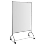 Impromptu Magnetic Whiteboard Collaboration Screen, 42w X 21.5d X 72h, Gray-white