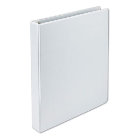 Earth's Choice Biobased D-ring View Binder, 3 Rings, 1" Capacity, 11 X 8.5, White