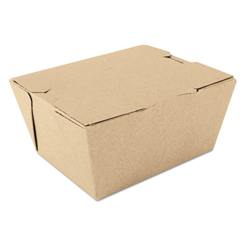 Champpak Carryout Boxes, #1, 4.38 X 3.5 X 2.5, Kraft, 450-carton