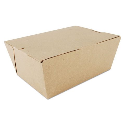 Champpak Carryout Boxes, #4, 7.75 X 5.5 X 3.5, Kraft, 160-carton