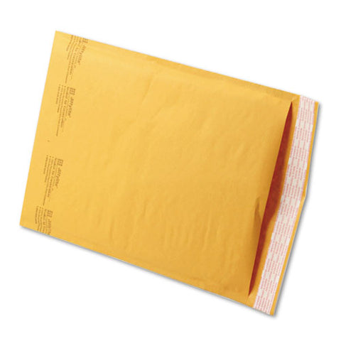 Jiffylite Self-seal Bubble Mailer, #4, Barrier Bubble Lining, Self-adhesive Closure, 9.5 X 14.5, Golden Kraft, 100-carton