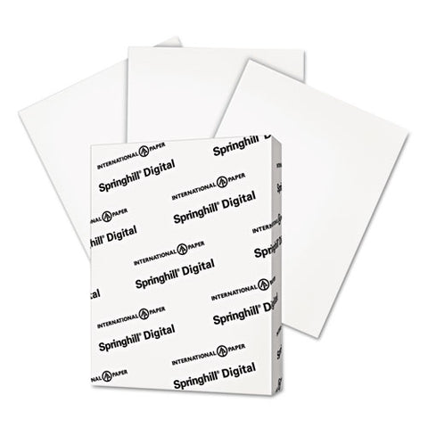 Digital Vellum Bristol White Cover, 67 Lb, 8.5 X 11, Vellum White, 250-pack
