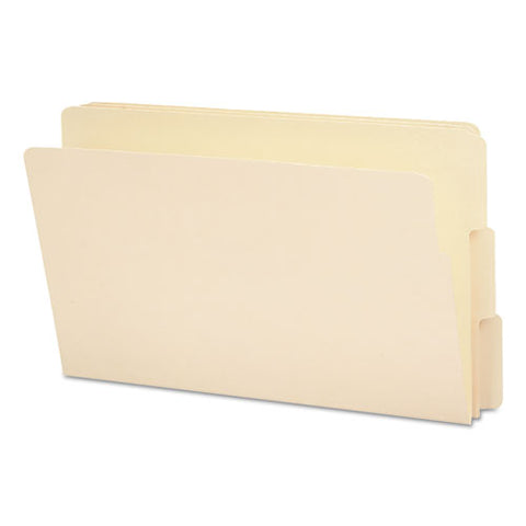 Heavyweight Manila End Tab Folders, 9" Front, 1-3-cut Tabs, Legal Size, 100-box