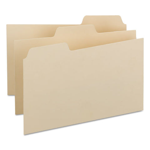 Manila Card Guides, 1-3-cut Top Tab, Blank, 5 X 8, Manila, 100-box