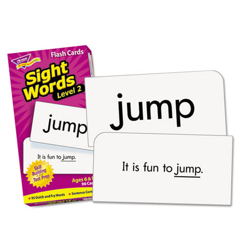 Skill Drill Flash Cards, 3 X 6, Sight Words Set 2