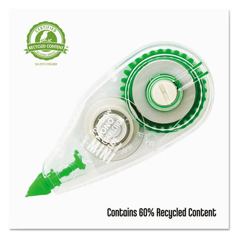 Mono Mini Correction Tape, 1-6" X 315", Non-refillable, 10-pack