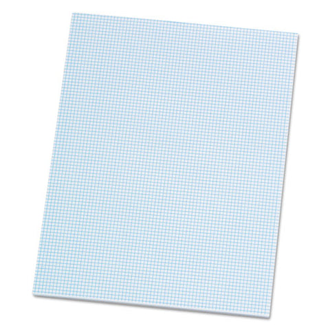 Quadrille Pads, 8 Sq-in Quadrille Rule, 8.5 X 11, White, 50 Sheets