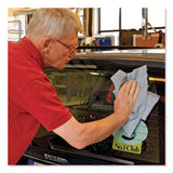 Windshield Towel, 9.13 X 10.25, Blue, 140-pack, 16 Packs-carton