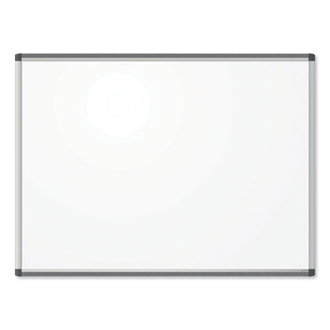 Pinit Magnetic Dry Erase Board, 48 X 36, White