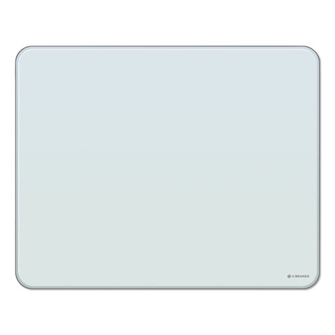 Cubicle Glass Dry Erase Board, 20 X 16, White