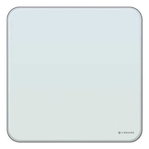 Cubicle Glass Dry Erase Board, 12 X 12, White