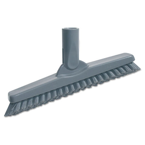 Smartcolor Swivel Corner Brush, 8 2-3", Gray Handle