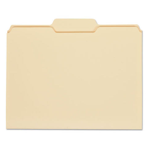 Top Tab Manila File Folders, 1-3-cut Tabs, Center Position, Letter Size, 11 Pt. Manila, 100-box
