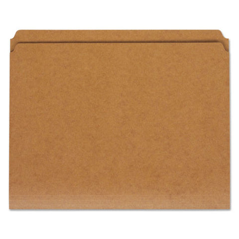 Reinforced Kraft Top Tab File Folders, Straight Tab, Letter Size, Kraft, 100-box