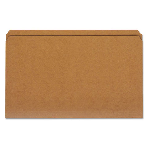 Reinforced Kraft Top Tab File Folders, Straight Tab, Legal Size, Kraft, 100-box