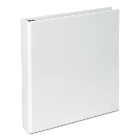 Slant-ring View Binder, 3 Rings, 1.5" Capacity, 11 X 8.5, White