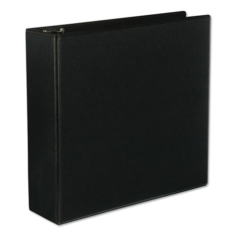 Slant-ring View Binder, 3 Rings, 3" Capacity, 11 X 8.5, Black