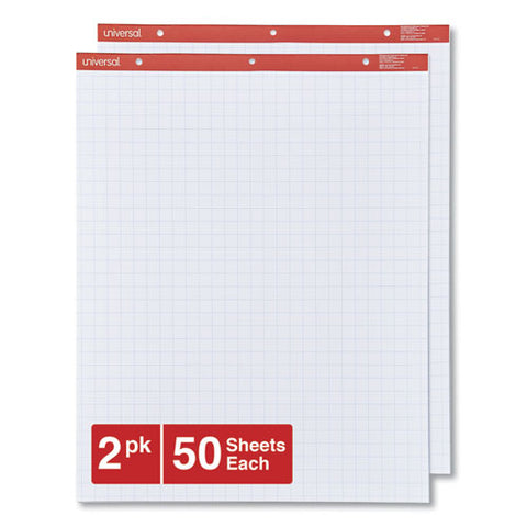 Easel Pads-flip Charts, 27 X 34, White, 50 Sheets, 2-carton