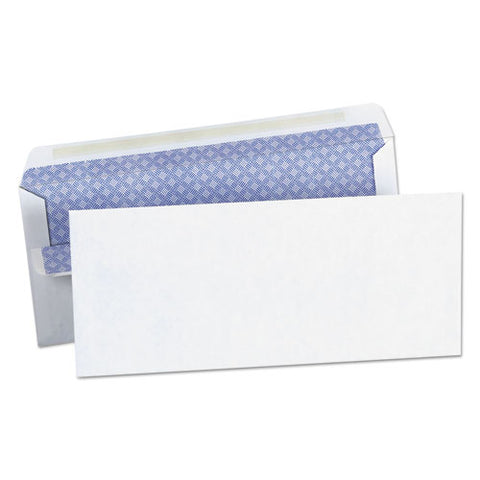Self-seal Business Envelope, #10, Square Flap, Self-adhesive Closure, 4.13 X 9.5, White, 500-box