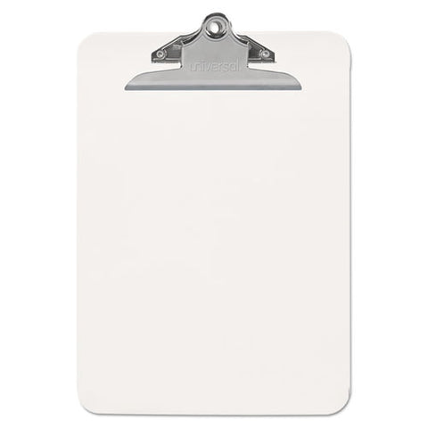Plastic Clipboard With High Capacity Clip, 1" Capacity, Holds 8 1-2 X 11, Clear