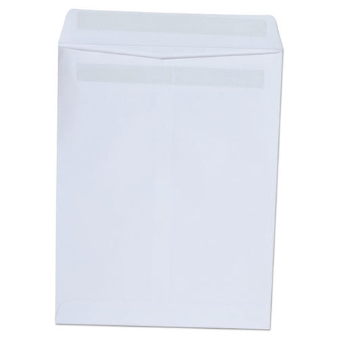 Self-stick Open-end Catalog Envelope, #10 1-2, Square Flap, Self-adhesive Closure, 9 X 12, White, 100-box
