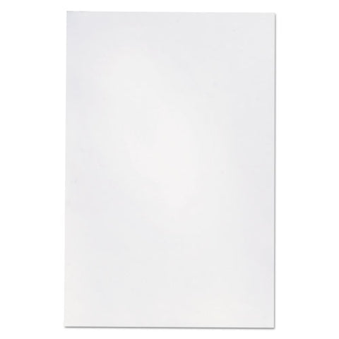 Loose White Memo Sheets, 4 X 6, Unruled, Plain White, 500-pack