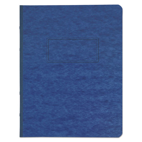 Pressboard Report Cover, Prong Clip, Letter, 3" Capacity, Dark Blue