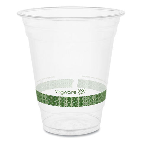 96-series Cold Cup, 12 Oz, Clear/green, 1,000/carton