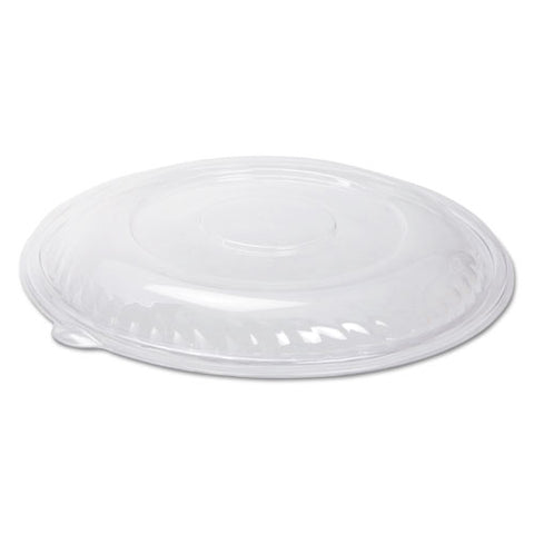 Caterline Pack N' Serve Lids, 12" Diameter X 1.5"h, Clear, 25-carton