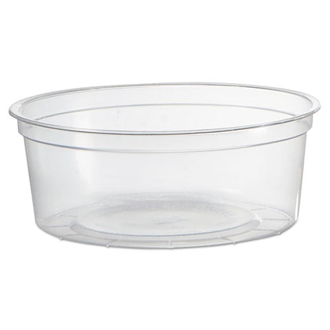 Deli Containers, 8 Oz, Clear, 50-pack, 10 Pack-carton