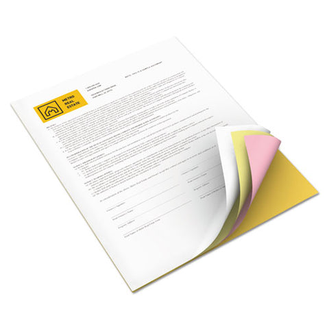 Vitality Multipurpose Carbonless 4-part Paper, 8.5 X 11, Goldenrod-pink-canary-white, 5,000-carton