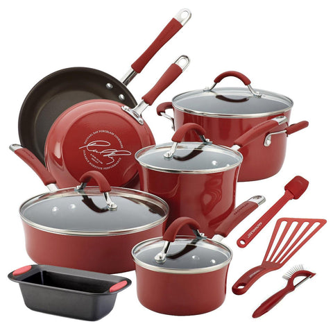 Rachael Ray 14 Piece Set-Red