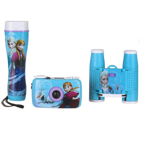 Disney Frozen Adventure Kit w/35mm Camera, Binoculars and Flashlight