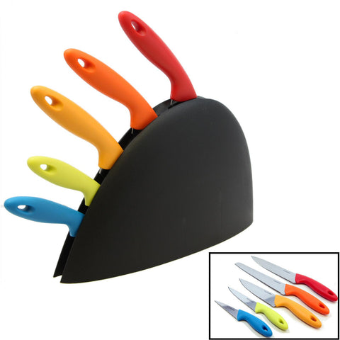 Gibson Colorsplash 6pc Anton Cutlery Set