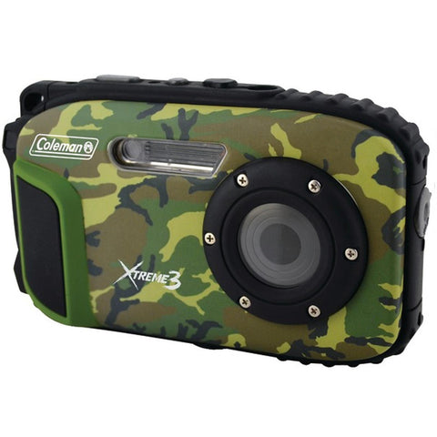 Coleman 20.0 MP/HD Waterproof Digital Camera-Camouflage