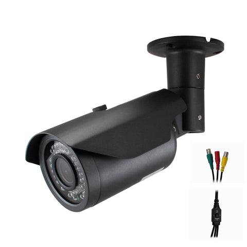 Avemia HD-SDI Night Vision Weather Proof Vari-focal Bullet Camera-Black