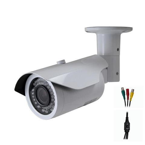 Avemia HD-SDI Night Vision Weather Proof Vari-focal Bullet Camera- White