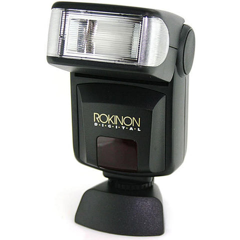 Rokinon Digital AF Bounce Flash w/Bracket, Guide Number 28 - For Olympus/Panasonic