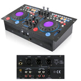 Rackmountable Double Cd Mixer with USB, Scratch & BPM