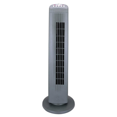 Optimus 30" Silver Tall Tower Fan