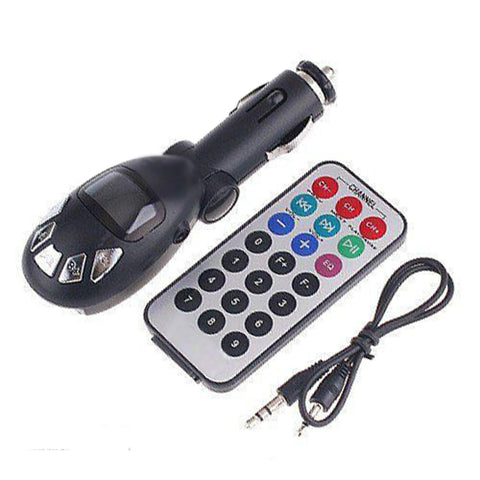 QFX Wireless FM Transmitter (BLACK)