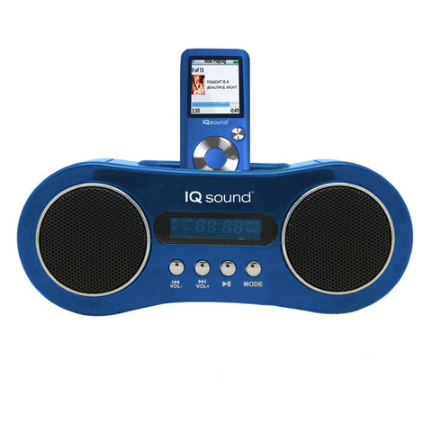 Supersonic Ipod Docking Station With Am/Fm Radio & Usb/Sd/Aux